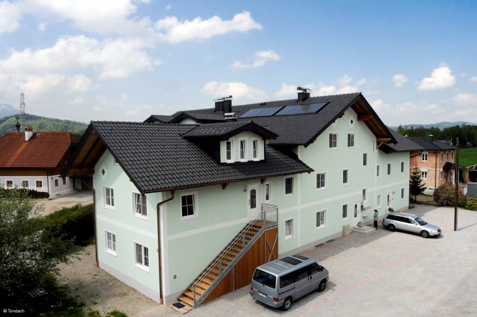 Керамическая черепица рядовая TONDACH Sulm antracite engobe