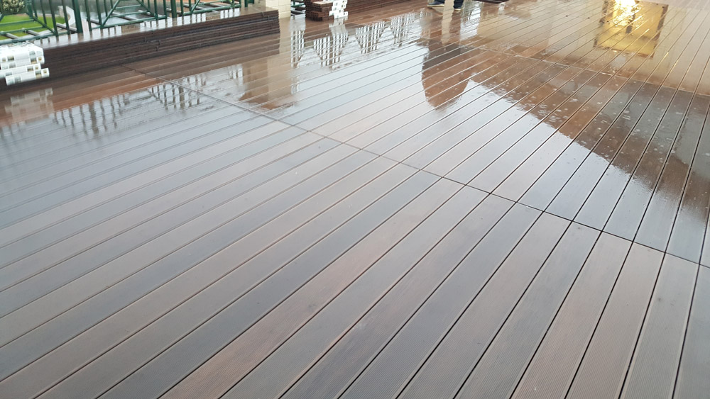 Доска террасная CM (CM Decking) Микс (Mix) Венге, 3000*135*25 мм
