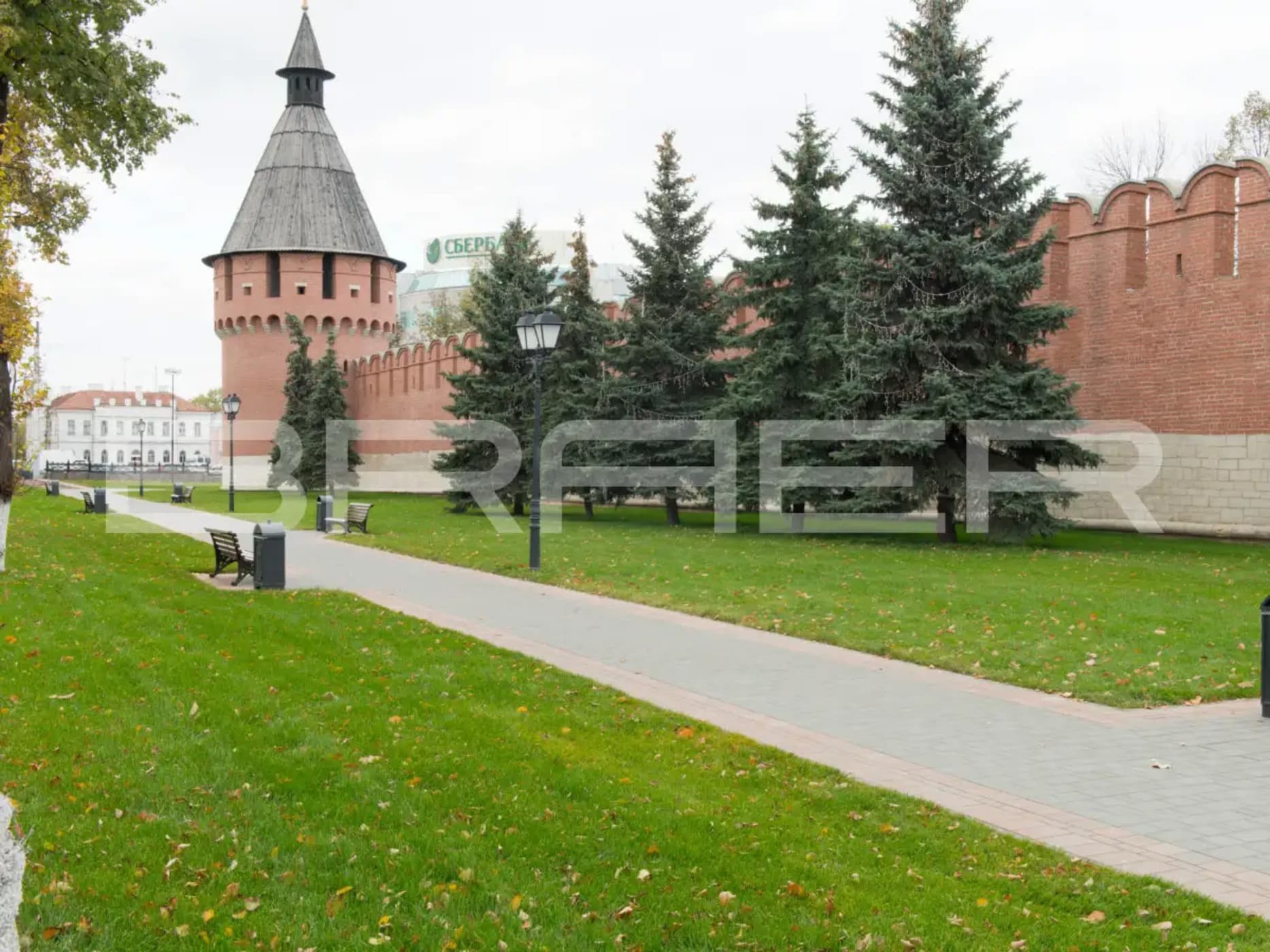 Плитка тротуарная BRAER Старый город Ландхаус Color Mix Рассвет, толщина 60 мм