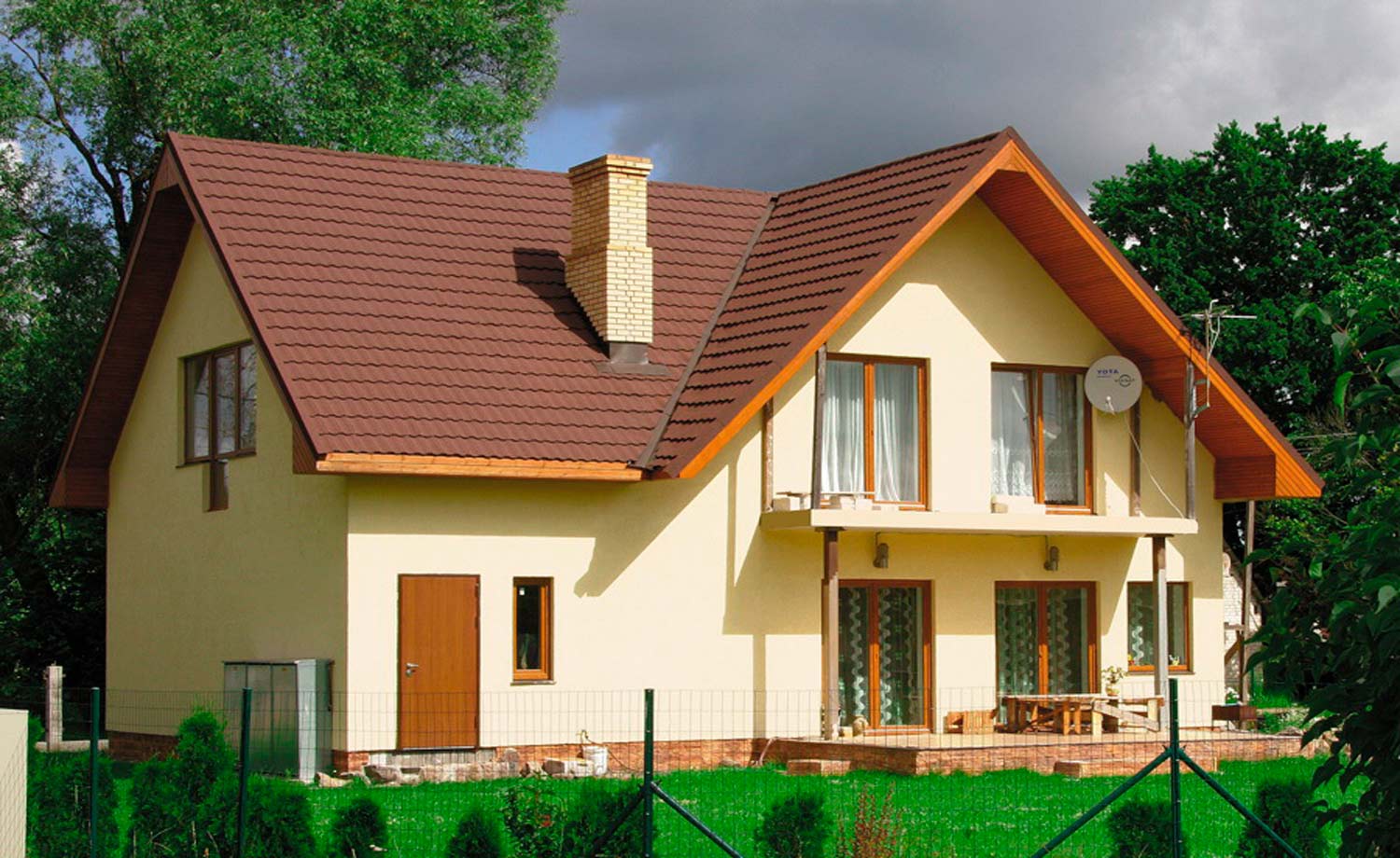 Гибкая черепица TEGOLA BUSINESS, LAZIO, Marrone 230