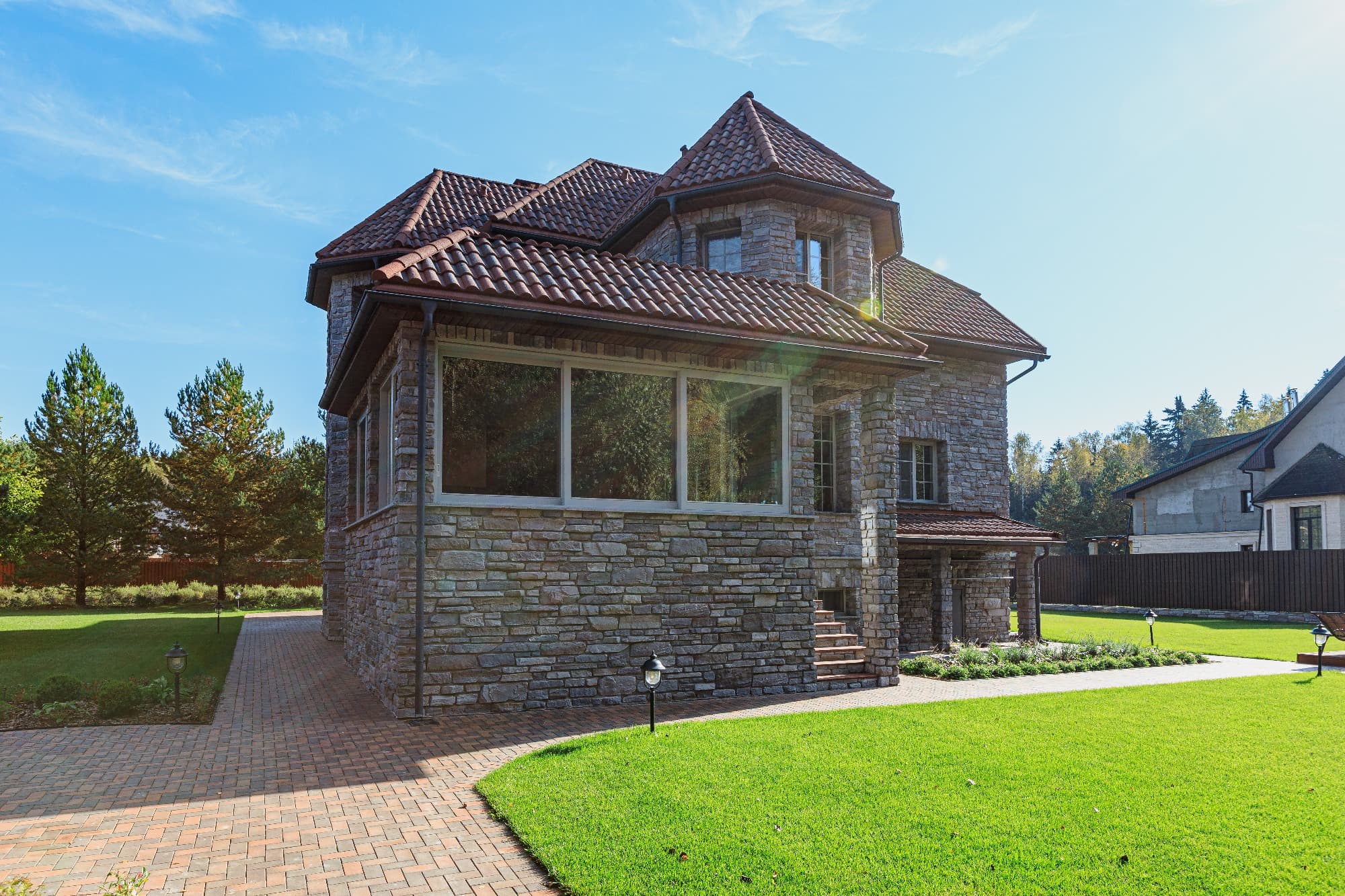 Облицовочный камень White Hills Тевиот угловой элемент цвет 700-85
