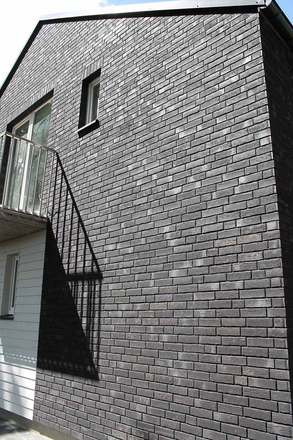 Клинкерная плитка под кирпич Stroeher Steinlinge 376 platinschwarz рельефная NF14, 240*71*14 мм