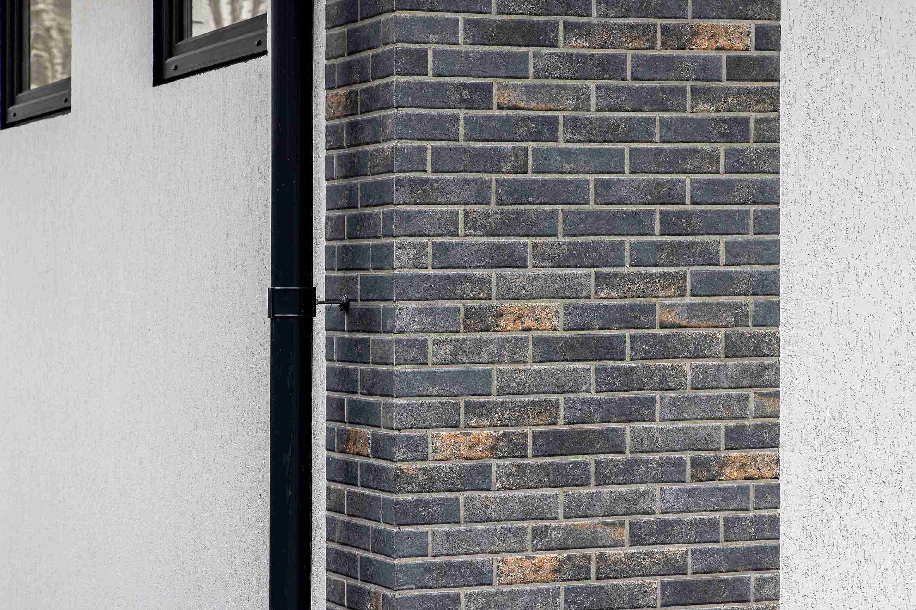 Клинкерная плитка под кирпич BestPoint Exclusive Metal Dark 245*65*8,5 мм
