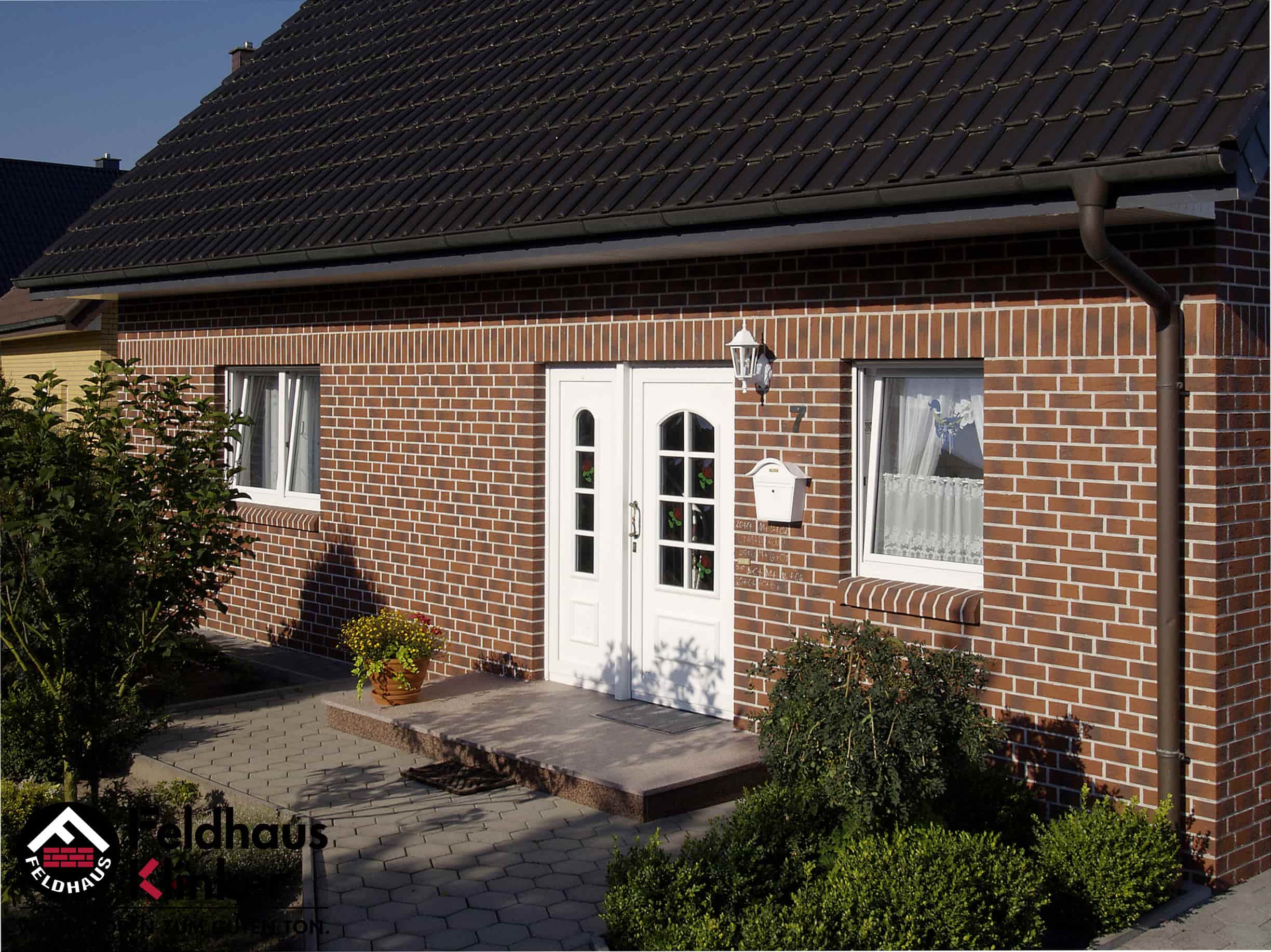 Кирпич клинкерный Feldhaus Klinker К345 carmesi aczent mana NF 240*115*71 мм