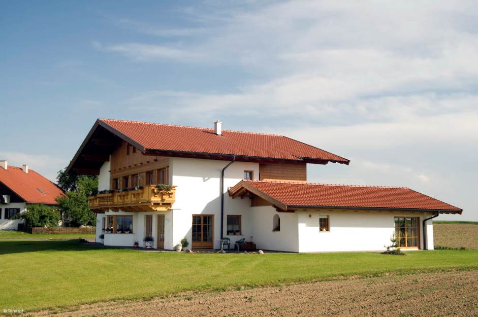 Керамическая черепица рядовая TONDACH Sulm red engobe