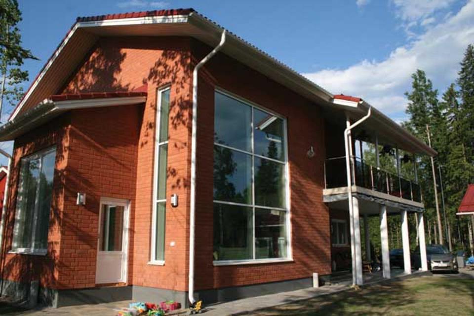 Кирпич облицовочный Terca Punainen гладкий, 285*85*75 мм