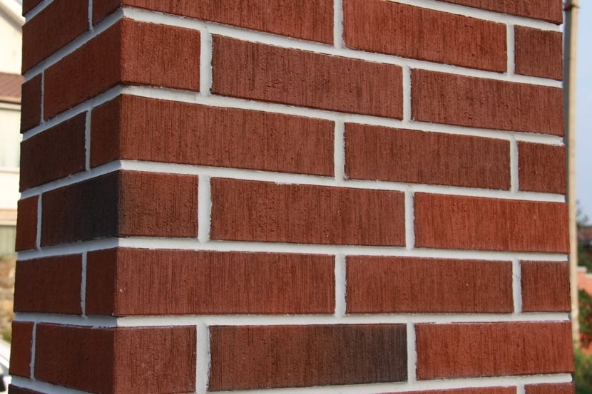 Кирпич Terca Red flame редуцированный шероховатый облицовочный, 250*85*65 мм