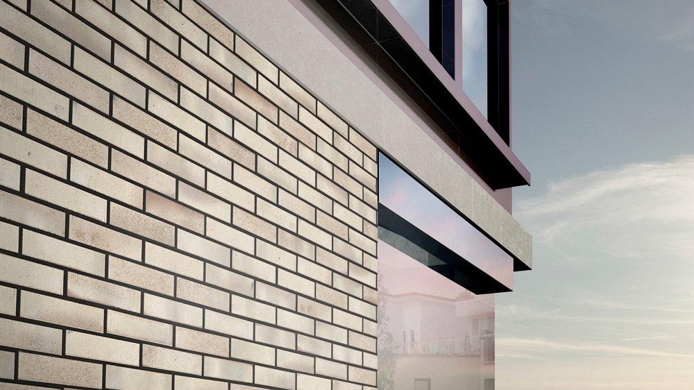 Клинкерная плитка под кирпич Stroeher Wasserbrand, 671 kornbeige, 240*52*12 мм