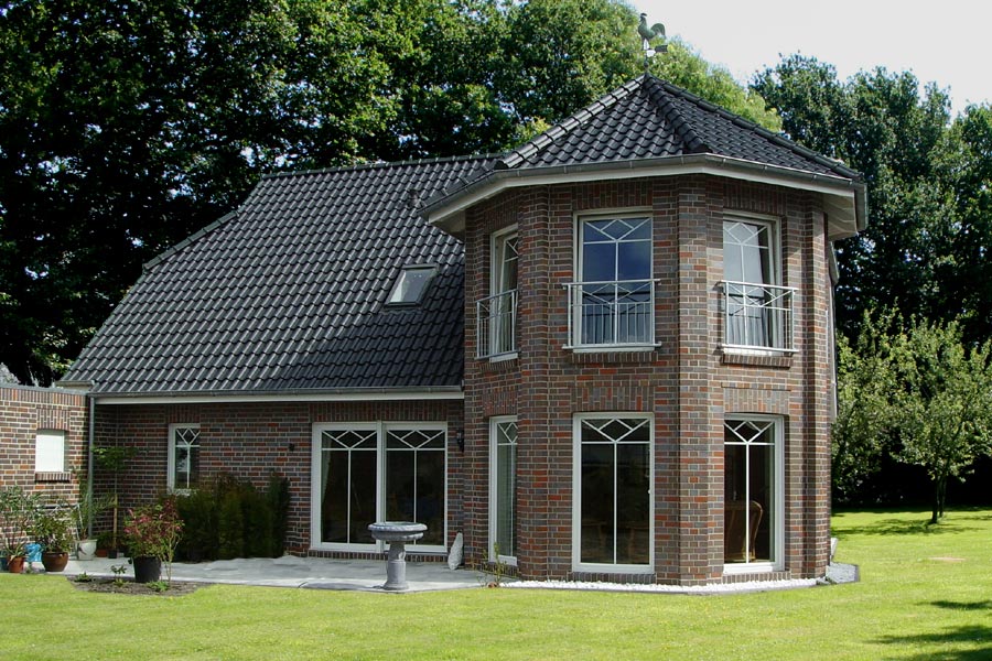 Керамическая черепица рядовая Roben Limburg антрацит ангоб