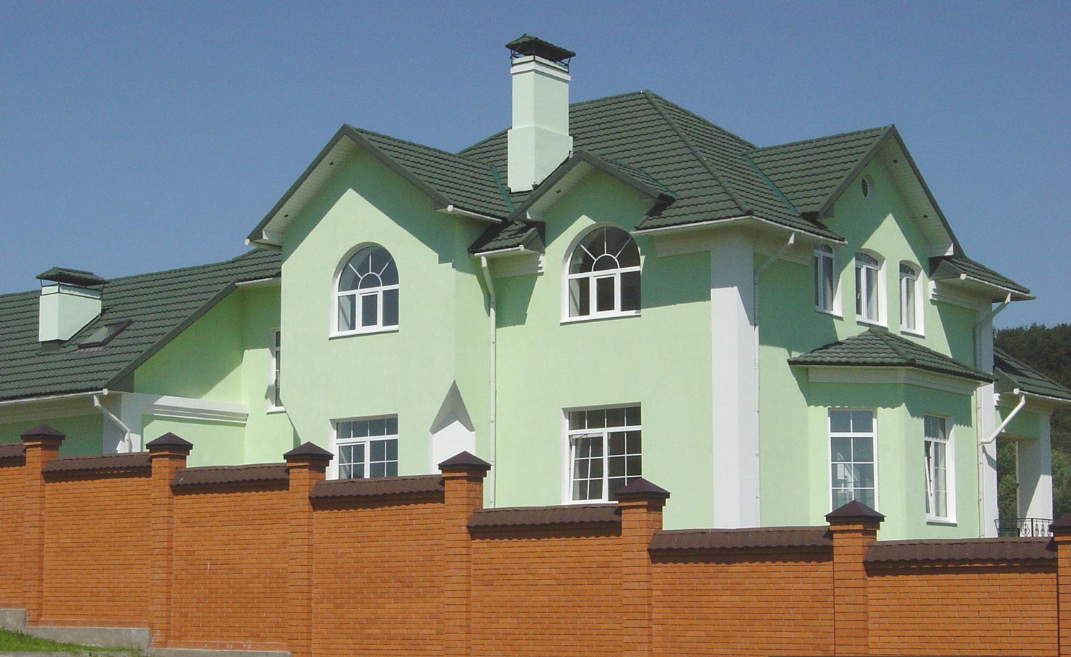 Ендова Metrotile, Green