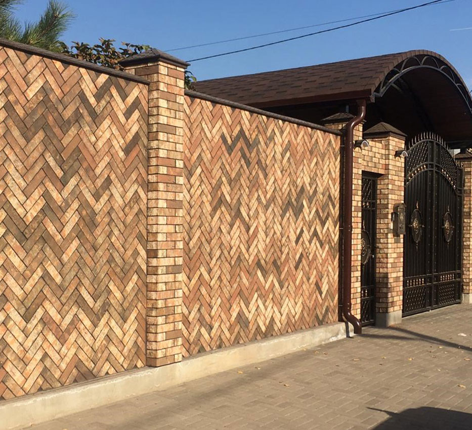 Облицовочный керамический кирпич Konigstein Марксбург Кварц полнотелый 250*120*65 мм