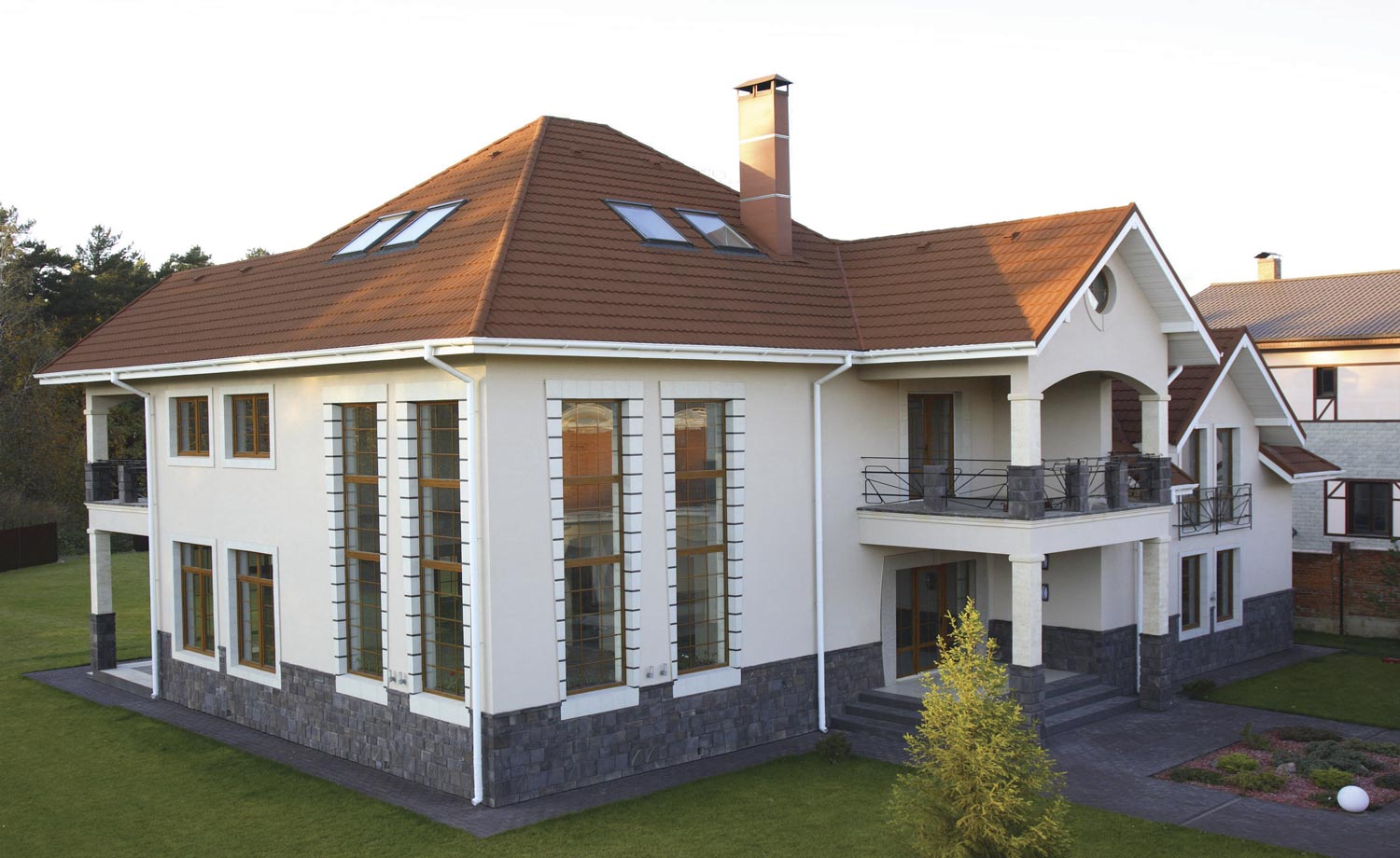 Конек ребровый Metrotile, Terracotta