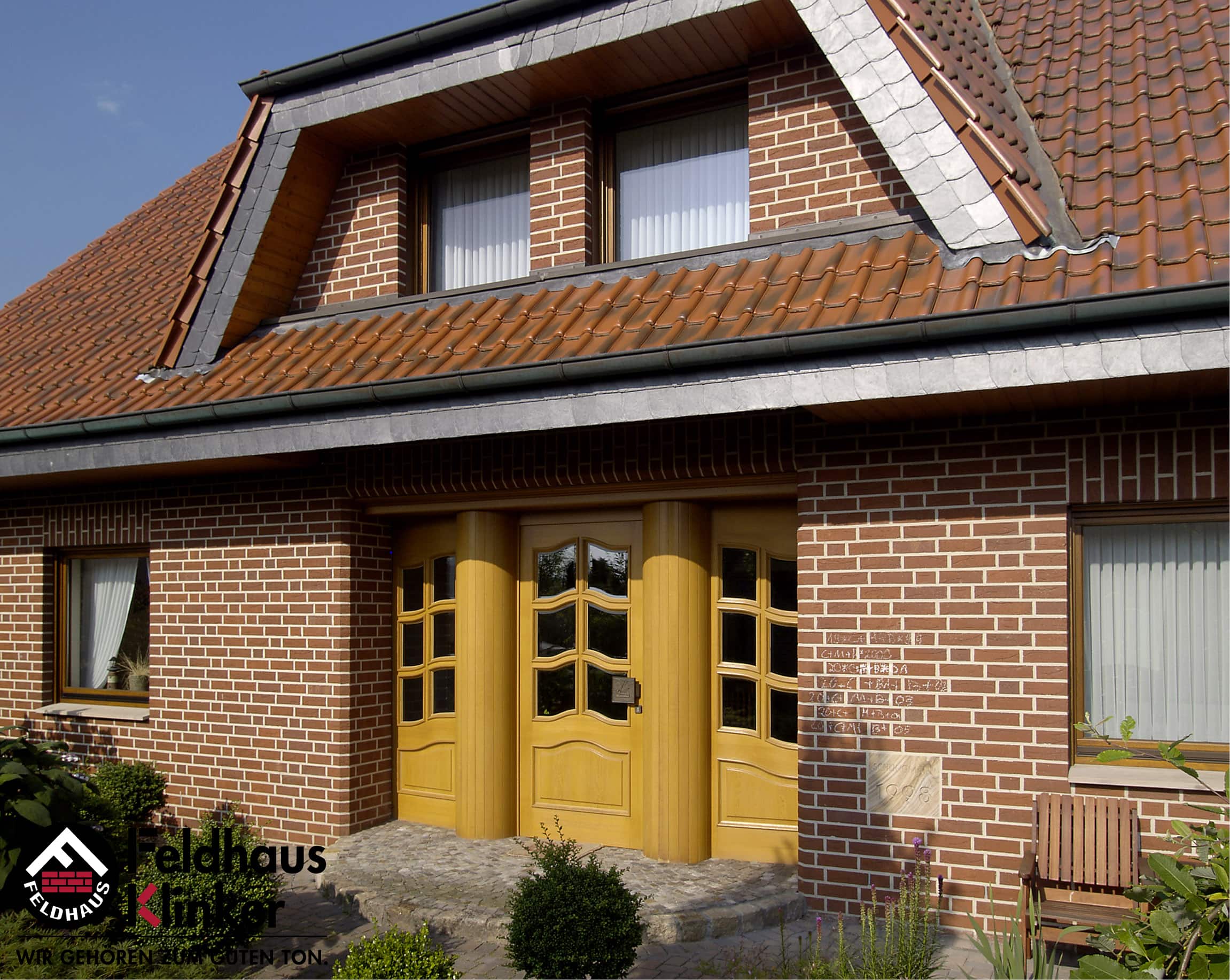 Клинкерная плитка под кирпич Feldhaus Klinker NF 14 R335 carmesi antic mana 240*71*14 мм