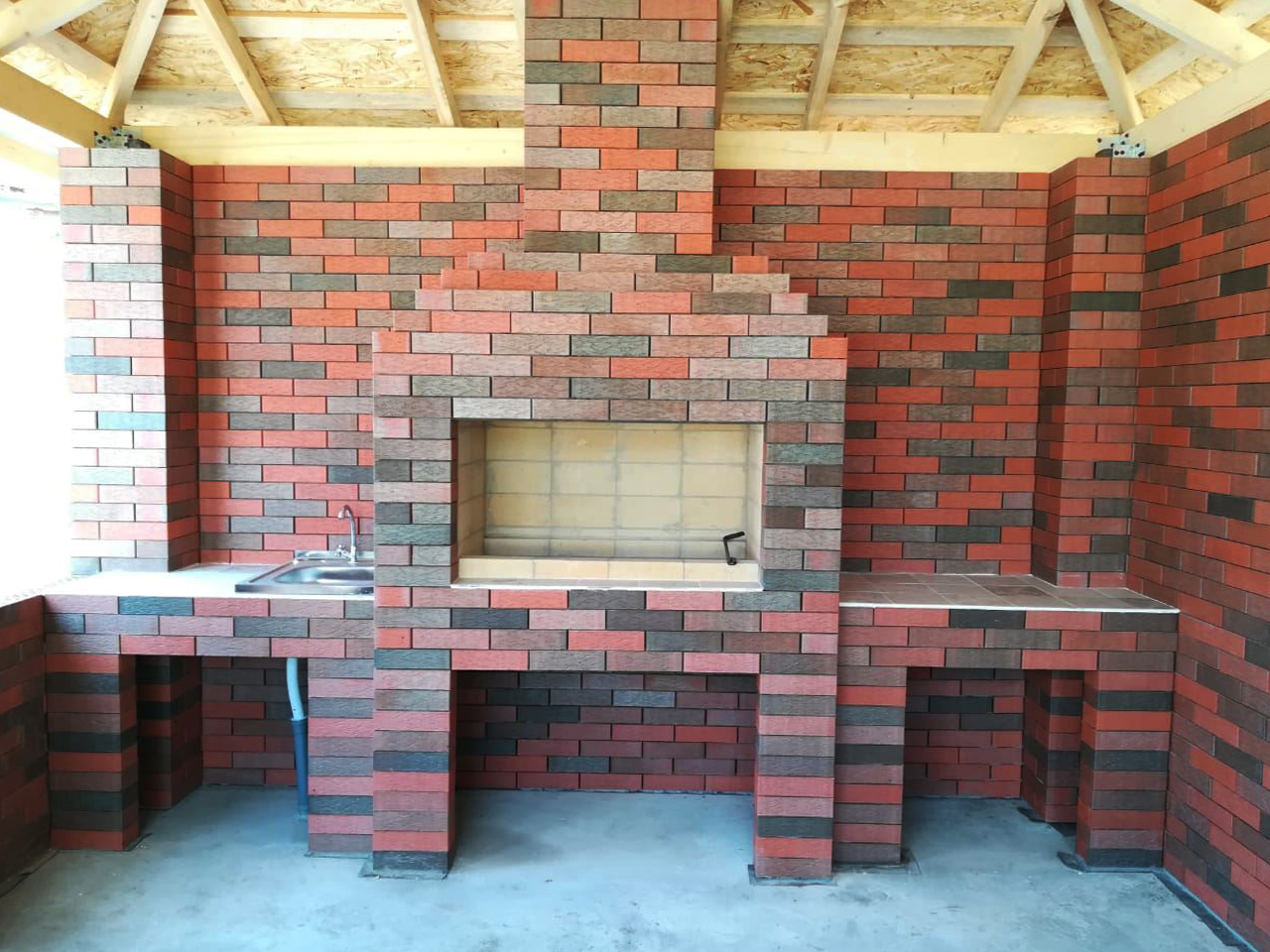Кирпич облицовочный Вышневолоцкая керамика Готика лава, 250*120*65 мм