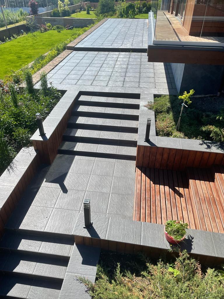 Керамогранит Atlas Concorde Landstone Night LASTRA, 600*600*20 мм