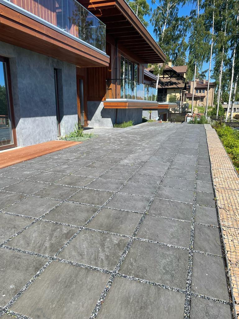 Керамогранит Atlas Concorde Landstone Night LASTRA, 600*600*20 мм