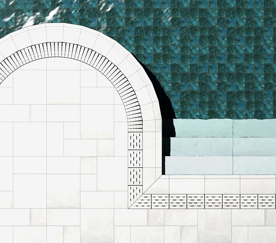 Коллекция Gres Aragon Ocean Green River