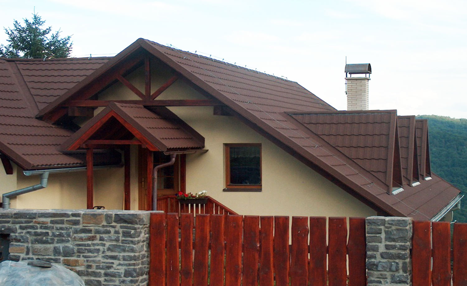 Гибкая черепица TEGOLA BUSINESS, LAZIO, Marrone 230