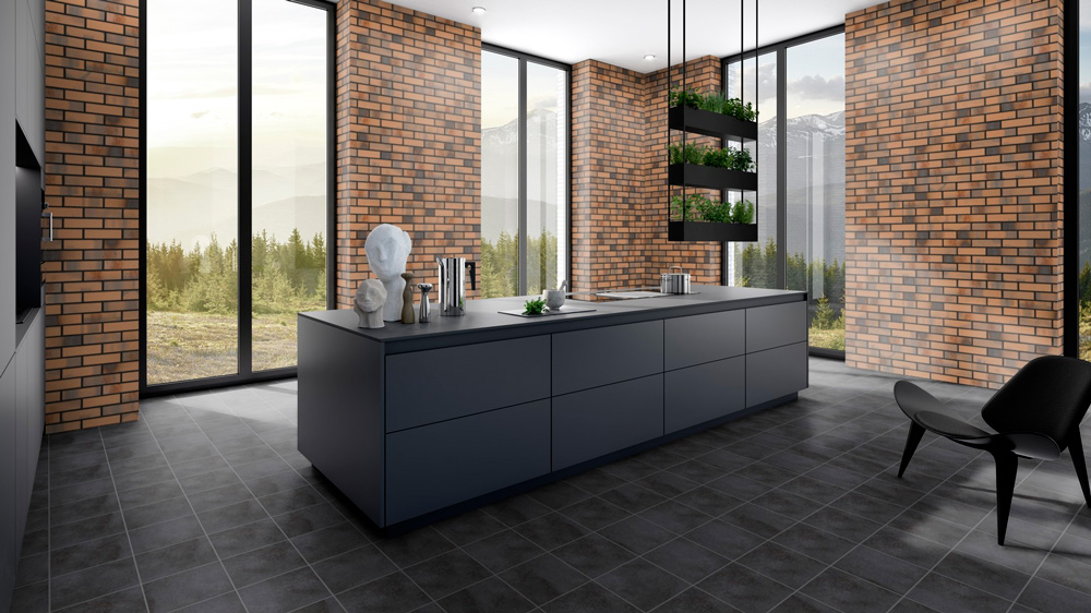 Клинкерная плитка под кирпич Stroeher Brickwerk, 653 kupferrot, 240*71*12 мм