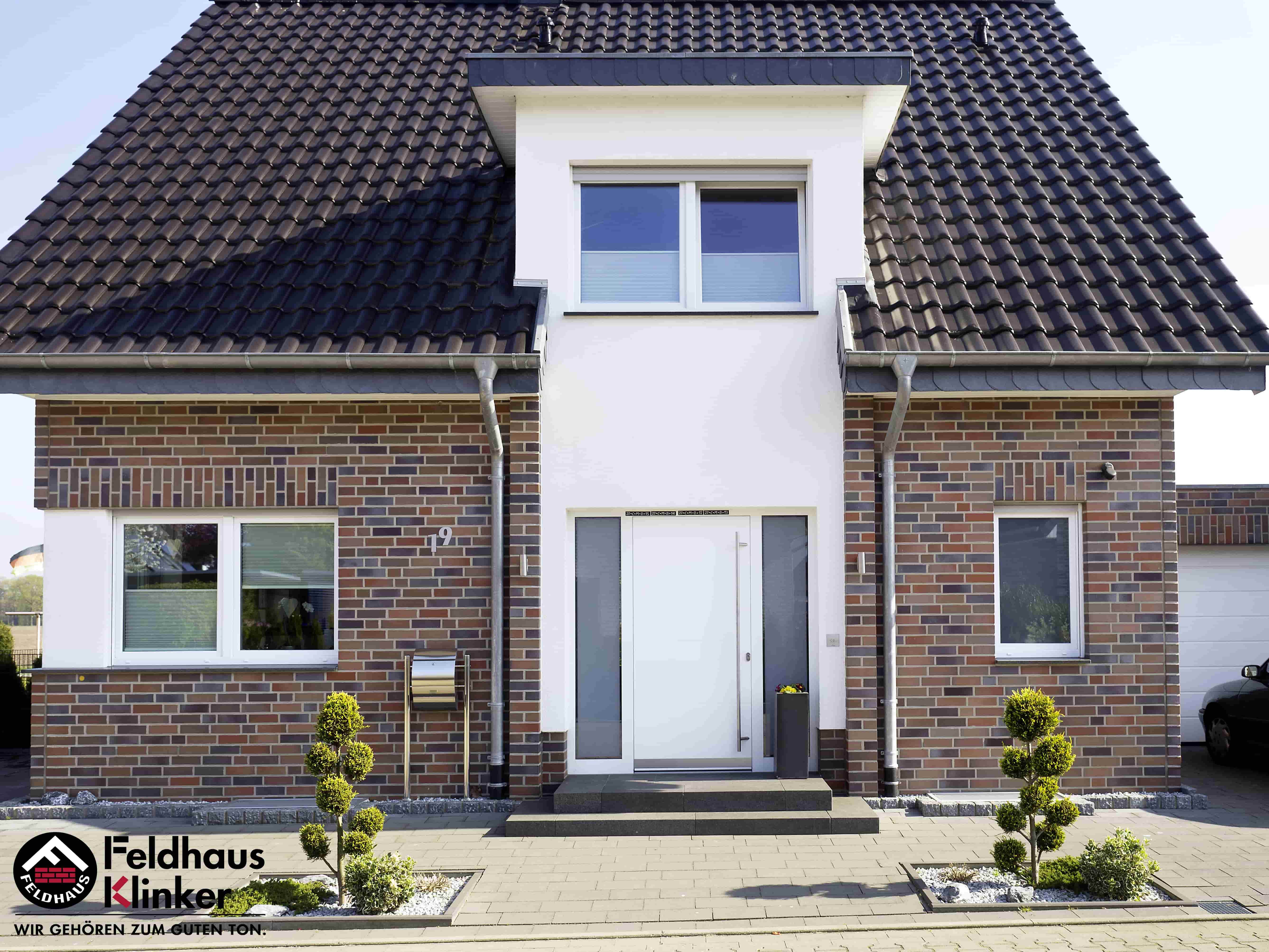 Кирпич клинкерный Feldhaus Klinker К350 lava maris liso NF 240*115*71 мм