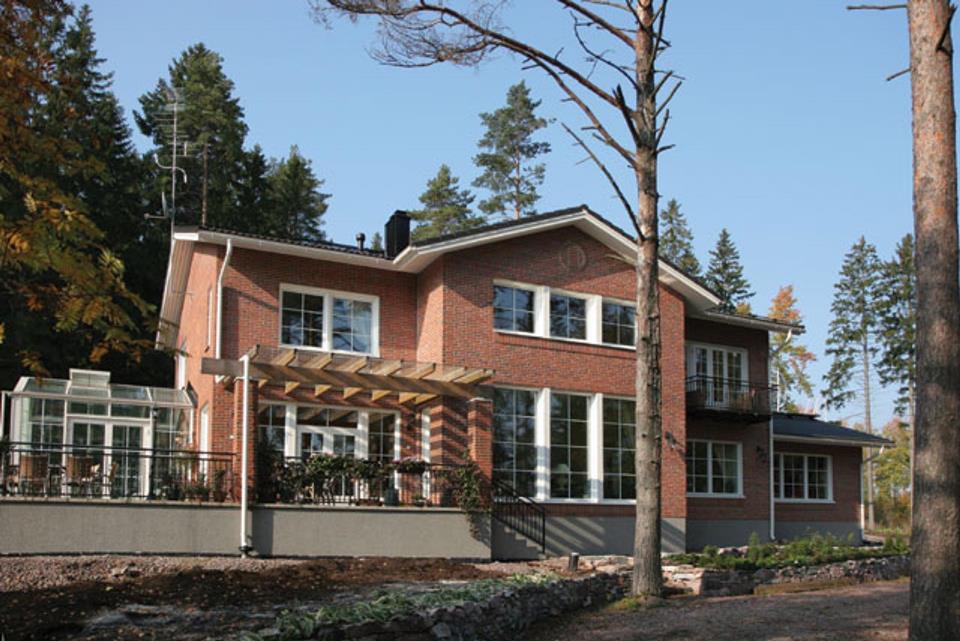 Кирпич облицовочный Terca R-Punainen гладкий, 285*85*75 мм