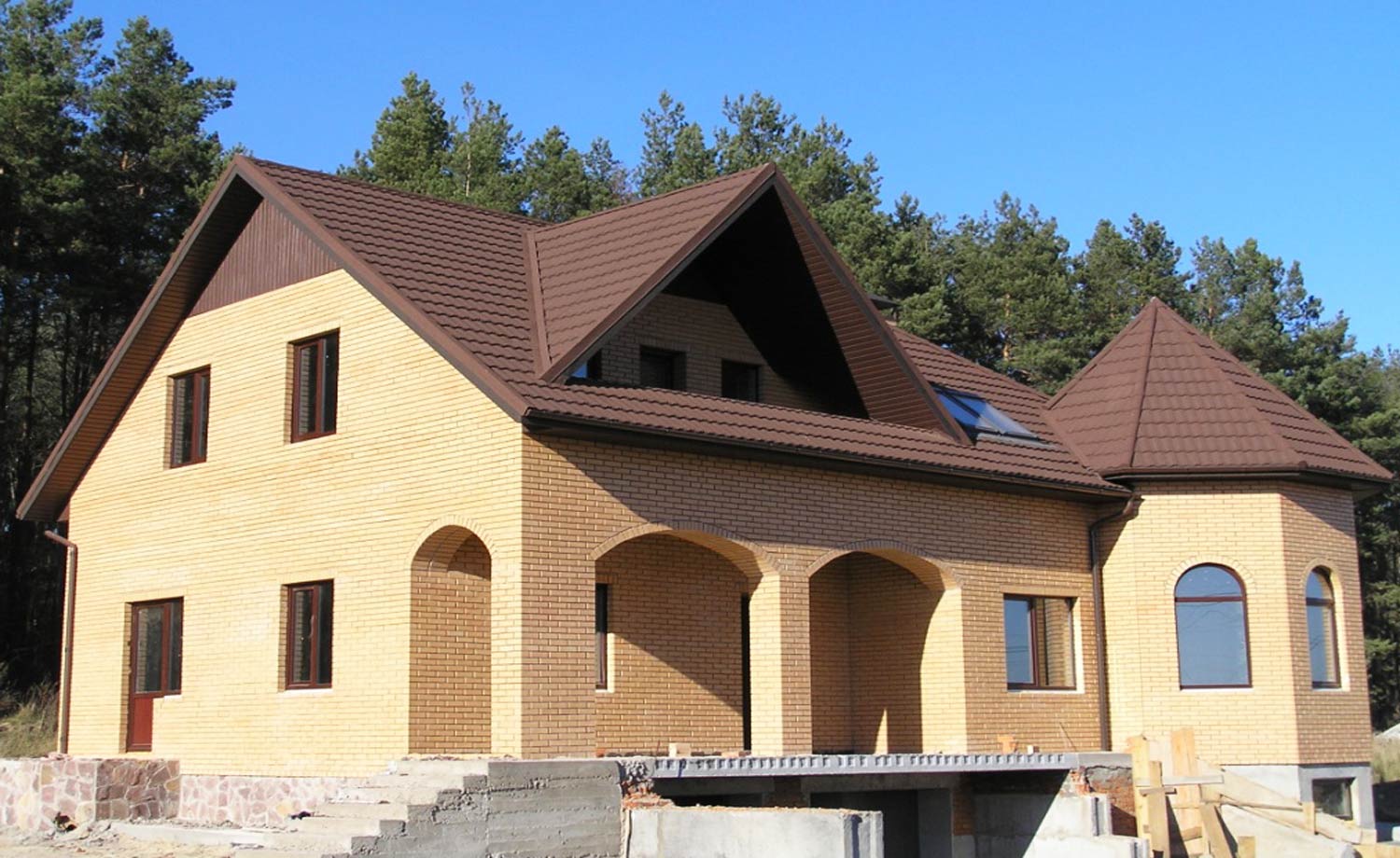 Гибкая черепица TEGOLA BUSINESS, LAZIO, Marrone 230