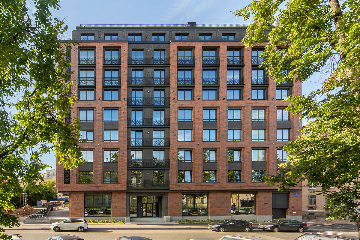 Кирпич облицовочный пустотелый Terca Red flame dark гладкий, 250*85*65 мм