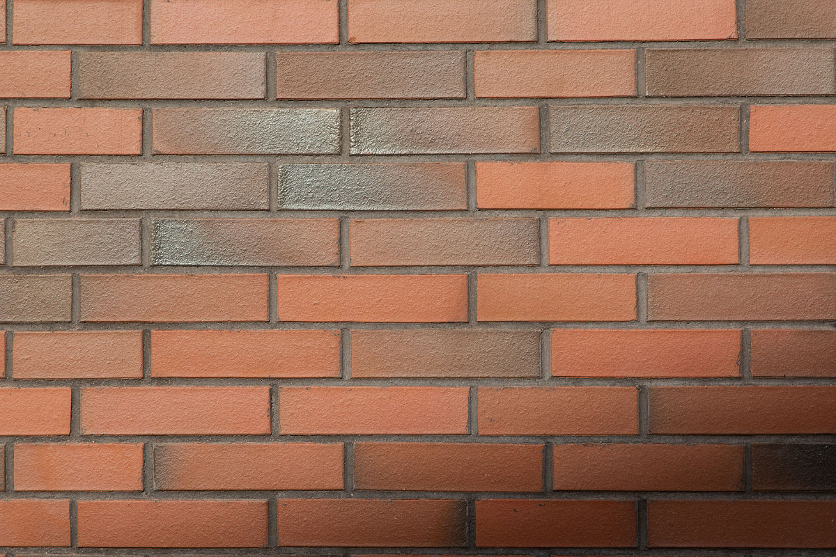 Кирпич облицовочный пустотелый Terca Red flame dark гладкий, 250*85*65 мм
