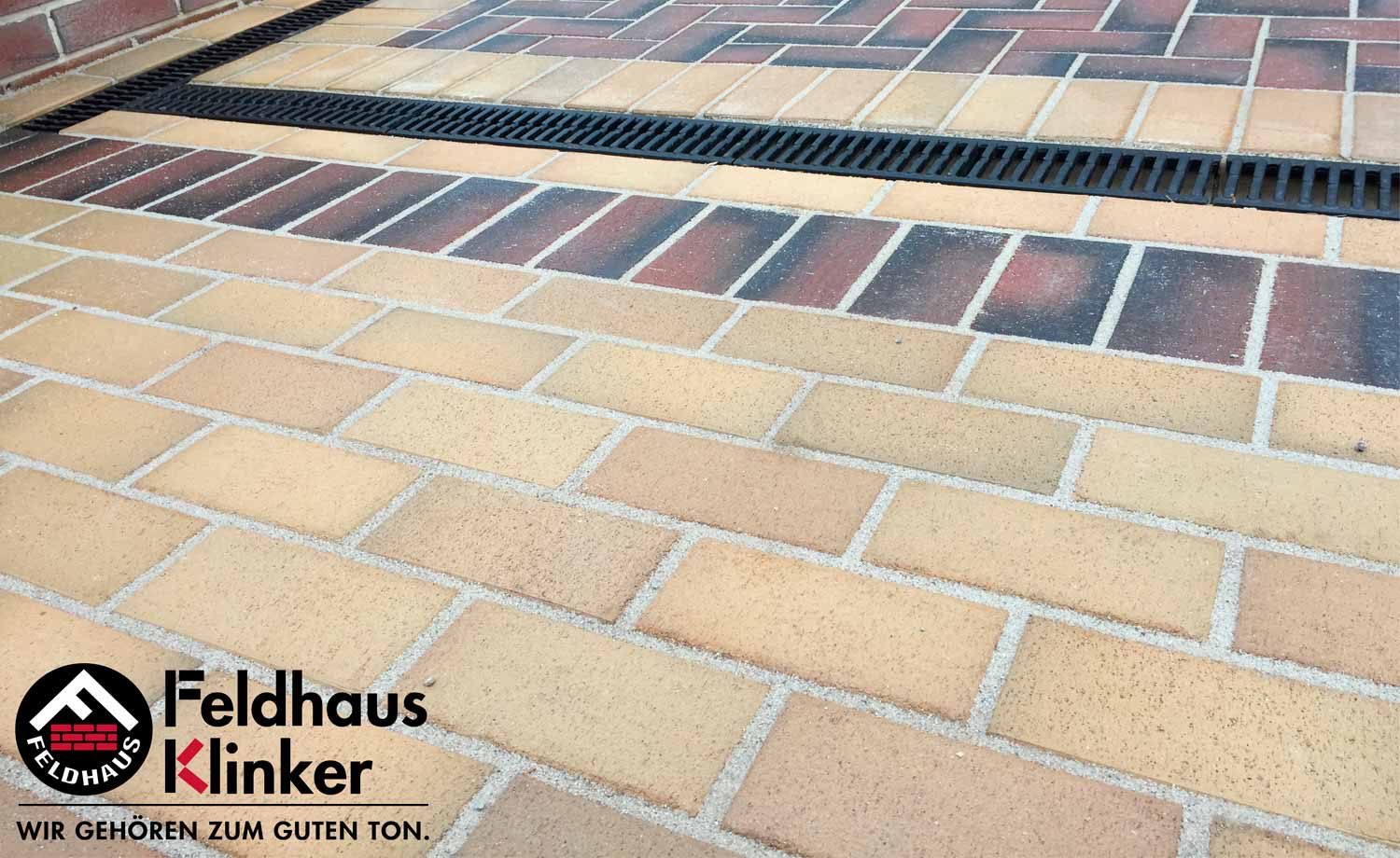 Клинкерная брусчатка Feldhaus Klinker KF P273 cuero flamea 200*100*45 мм