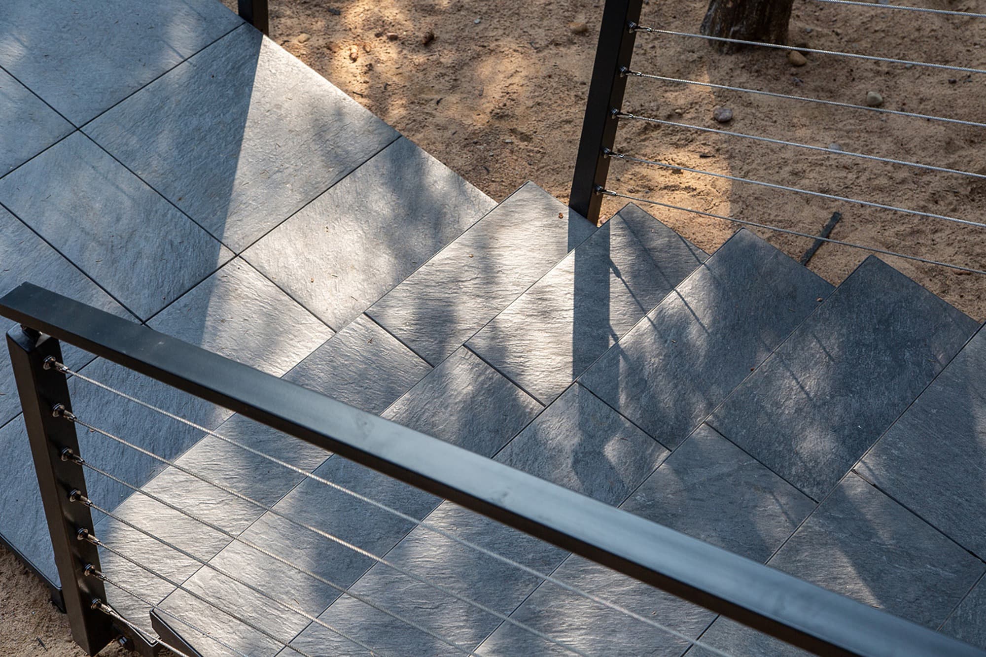 Керамогранит Atlas Concorde Landstone Night LASTRA, 600*600*20 мм