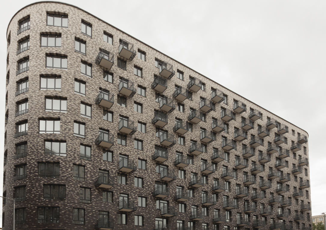 Кирпич Roben Faro schwarz-nuanciert glatt клинкерный, 240*115*71 мм