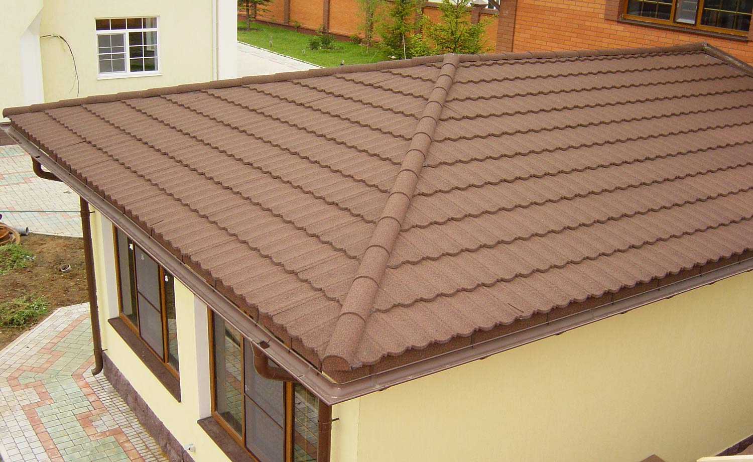 Гибкая черепица TEGOLA BUSINESS, LAZIO, Marrone 230