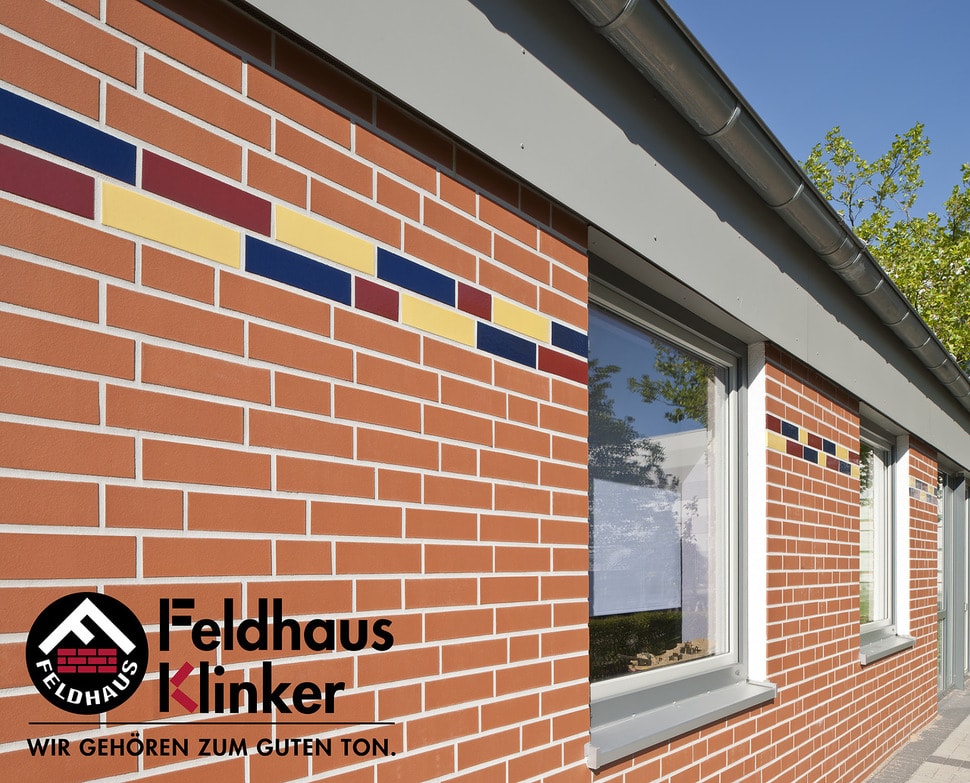 Клинкерная плитка под кирпич Feldhaus Klinker NF 14 R480 terreno liso 240*71*14 мм