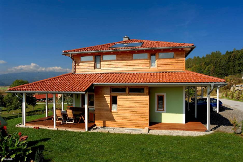 Керамическая черепица рядовая TONDACH Sulm red engobe
