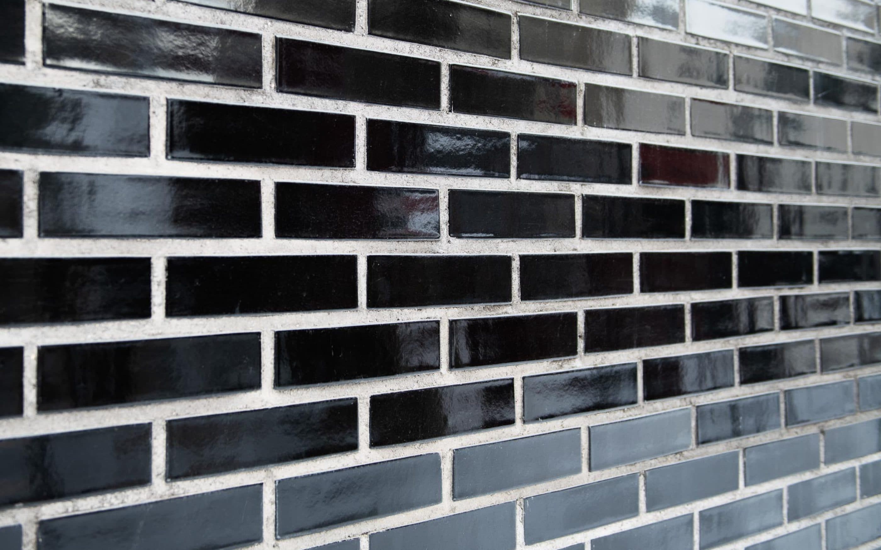 Кирпич облицовочный Terca Crystal Zwart SP, 215*102*65 мм