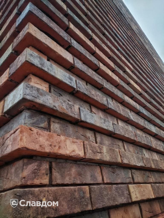 Строительство жилого дома с облицовкой кирпичом Konigstein Гессен Вайн