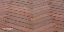 Территория частного дома с применением брусчатки Penter Baltic Klinker Pavers Nuance STT65