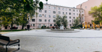 Благоустройство сквера Соловьева-Седова