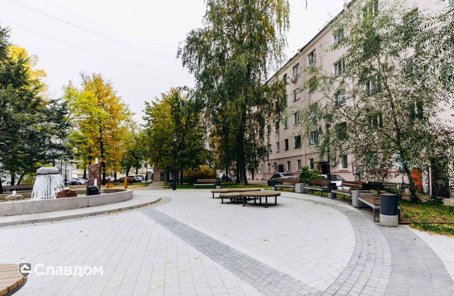 Благоустройство сквера Соловьева-Седова