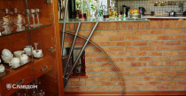Внутренняя отделка фасадной плиткой LHL Terra Cotta
