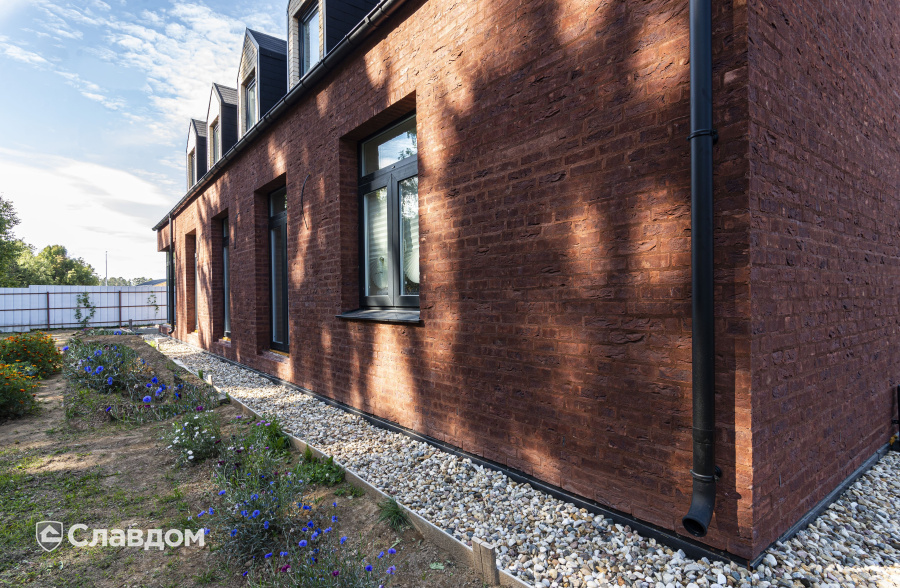 Частный дом с облицовкой кирпичом Terca Portsmouth