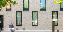 Жилой комплекс в Боргерхауте с облицовкой кирпичом Terca Agora Agaatgrijs