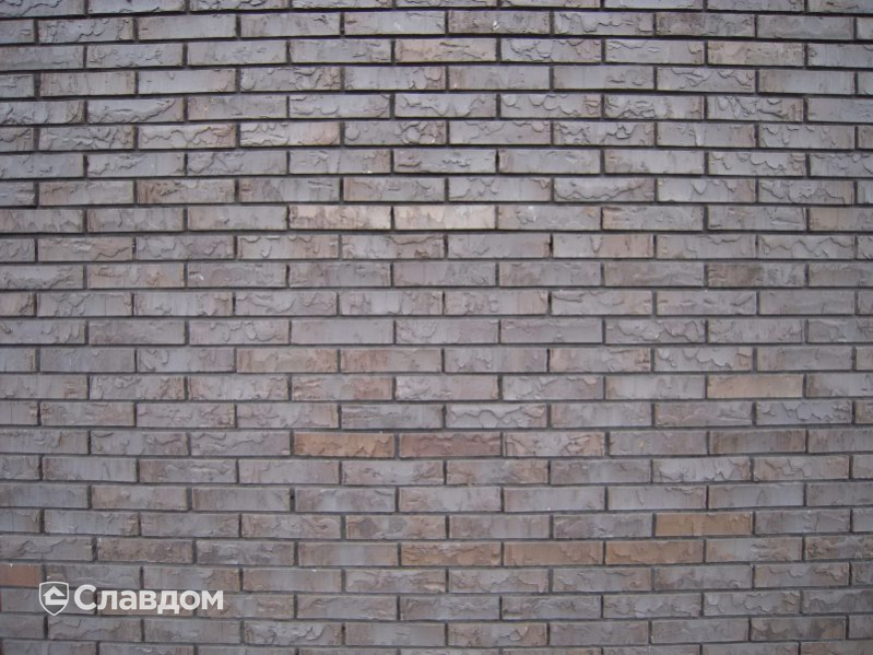 Частный дом с облицовкой кирпичом Terca Teakwood