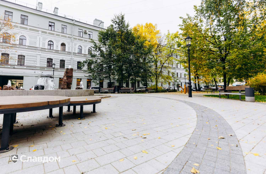 Благоустройство сквера Соловьева-Седова