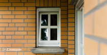 Частный дом из кирпича Muhr Nr.01 Niederlausitzer Gelb geschalt