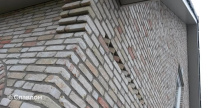 Частный дом с облицовкой кирпичом Terca Retro Gaudi