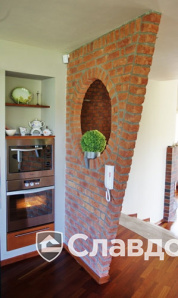 Внутренняя отделка фасадной плиткой LHL Terra Cotta