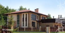 Коттедж с применением облицовочного камня White Hills Кросс Фелл 101-10