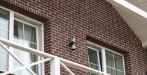 Частный дом с облицовкой кирпичом Terca Narva