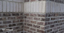 Забор в г. Ростов из кирпича RIGHTBRICK Виллем
